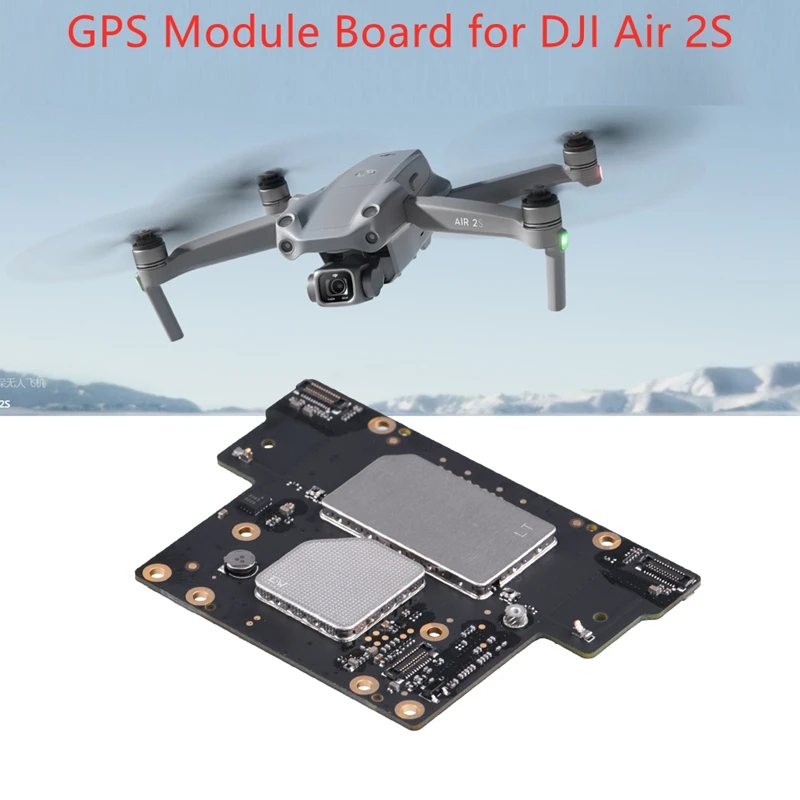 

Прочная плата модуля GPS для DJI Mavic Air 2S, материнская плата GPS для дрона, черные запасные части, запасные части, компоненты