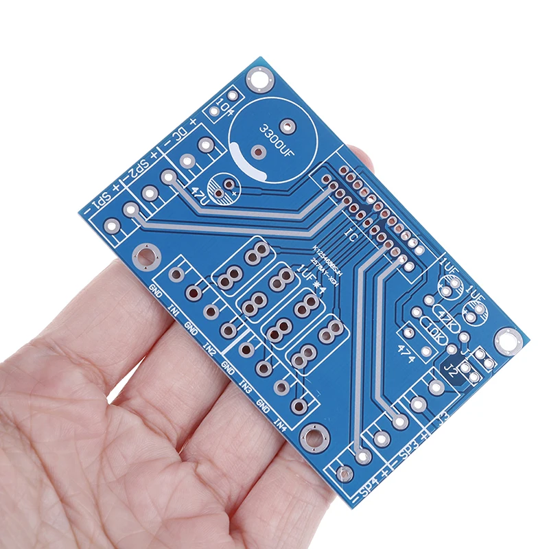 Power Amplifiers TDA7388 Four Channel 4x41W Audio DC 12V BTL PC Car AMP PCB empty board part compatible 7850 Electronic | Инструменты