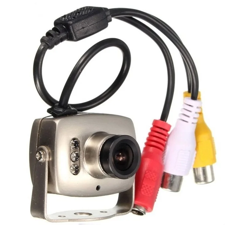 

208C Mini Camera 120 Degree Wide Angle Lens 600TVL Mini Micro Camera FPV PAL/NTSC Night Vision Monitoring Mini Infrared Camera