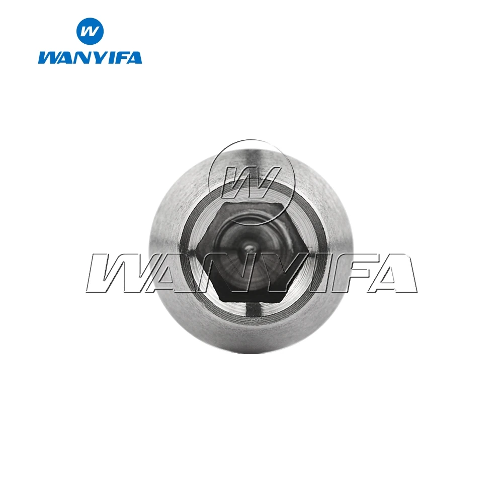 Титановый &quotWanyifa&quot Болт M8x40mm шестигранный ключ полная резьба Винт для
