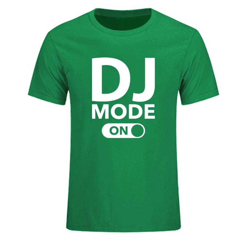 Мужская футболка с изображением DJ режима мужские футболки из 100% хлопка забавным