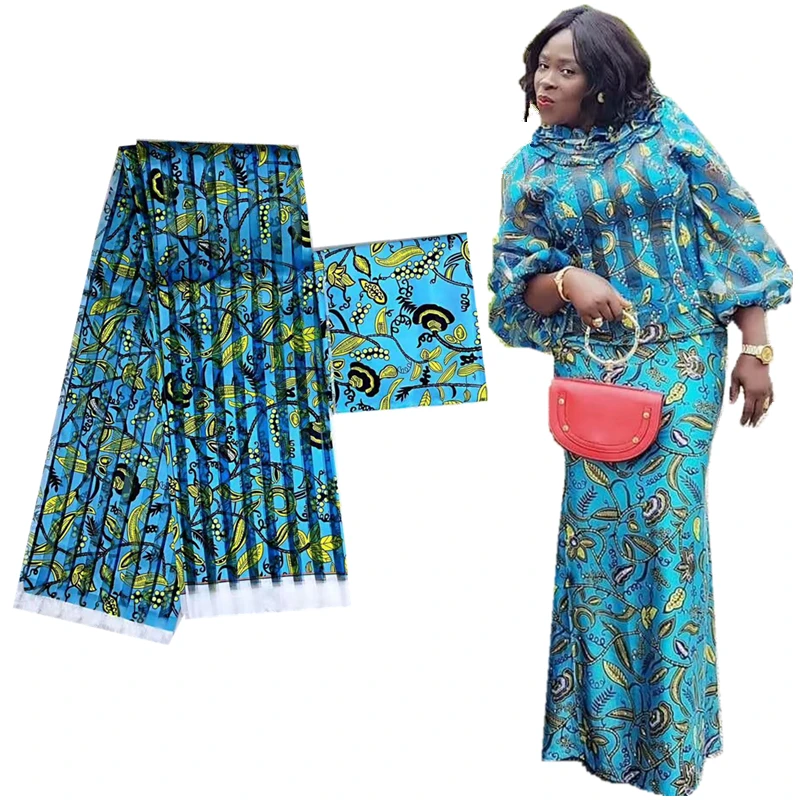 2020 оптовая торговля Цифровая печатная восковая дизайнерская африканская