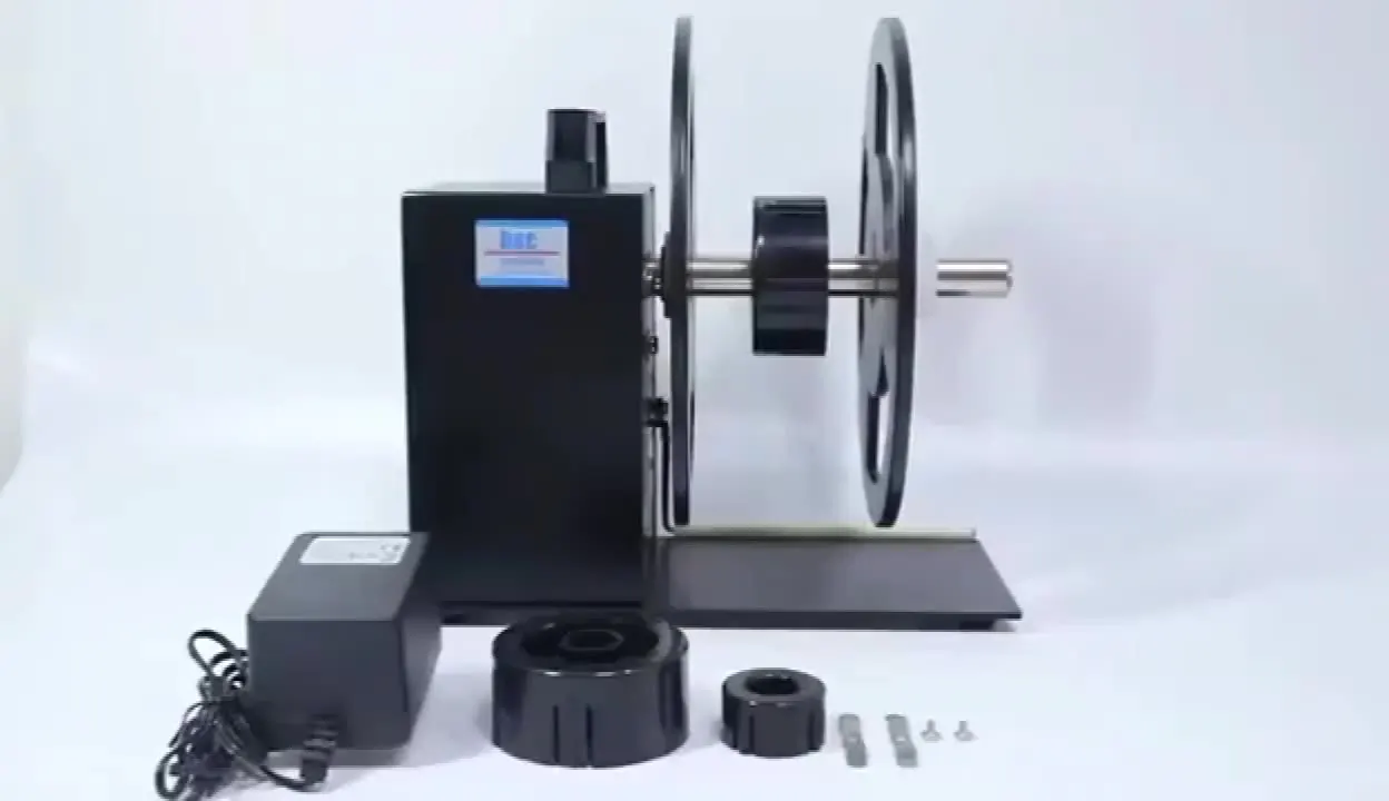 

Fully Automatic Synchronous Label Rewinder