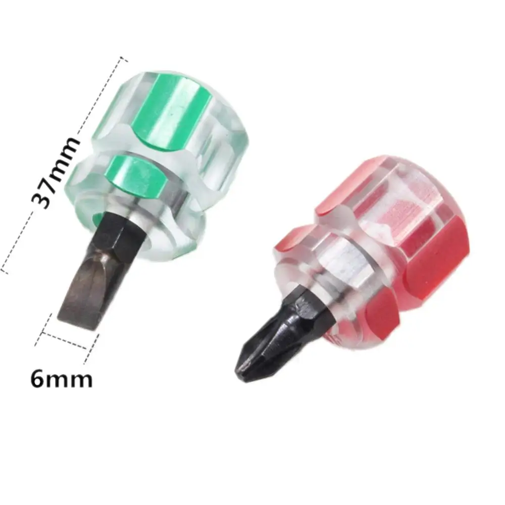 

2Pcs Professional Mini Short Distance Screwdriver Handle Repair Hand Tools Precision Car Repair