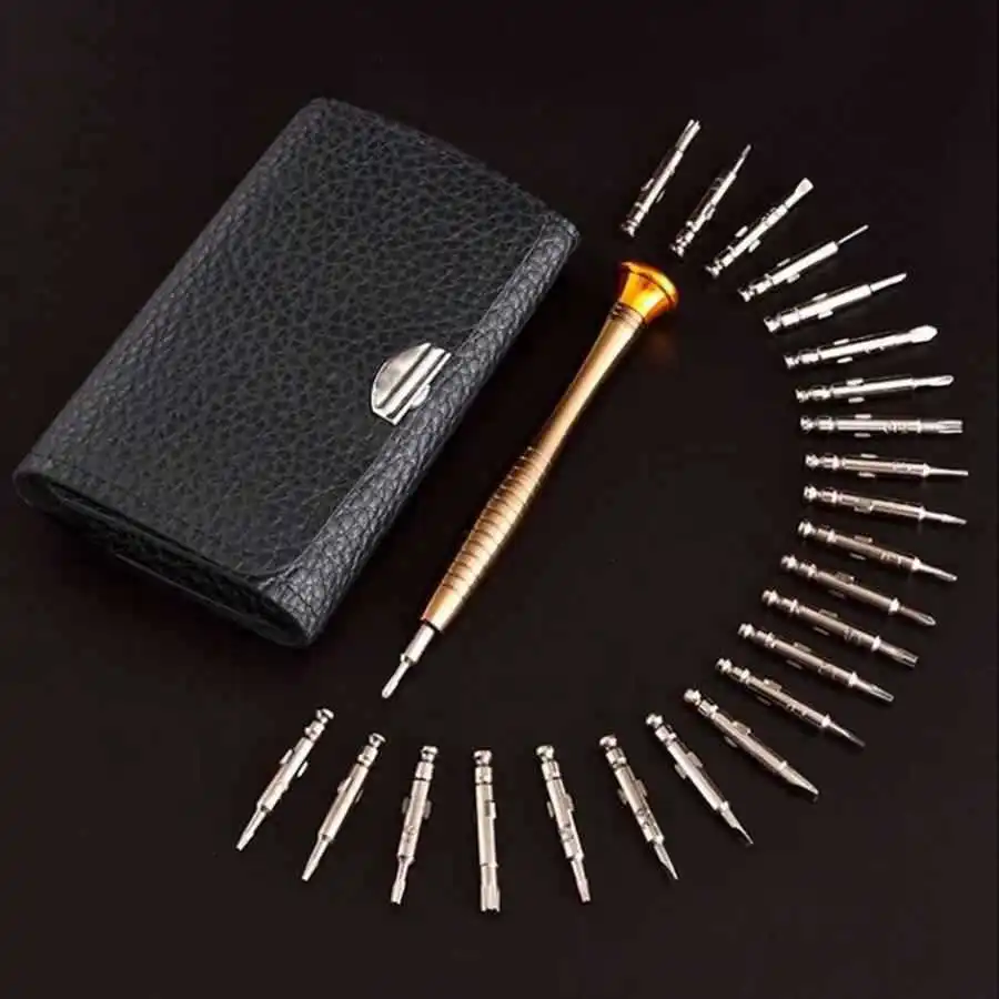 

24 in 1 Precision Torx Screwdriver Cell Phone Wallet Repair Tool Kit for Mobile Phone Cellphone Electronics PC Screwdrivers