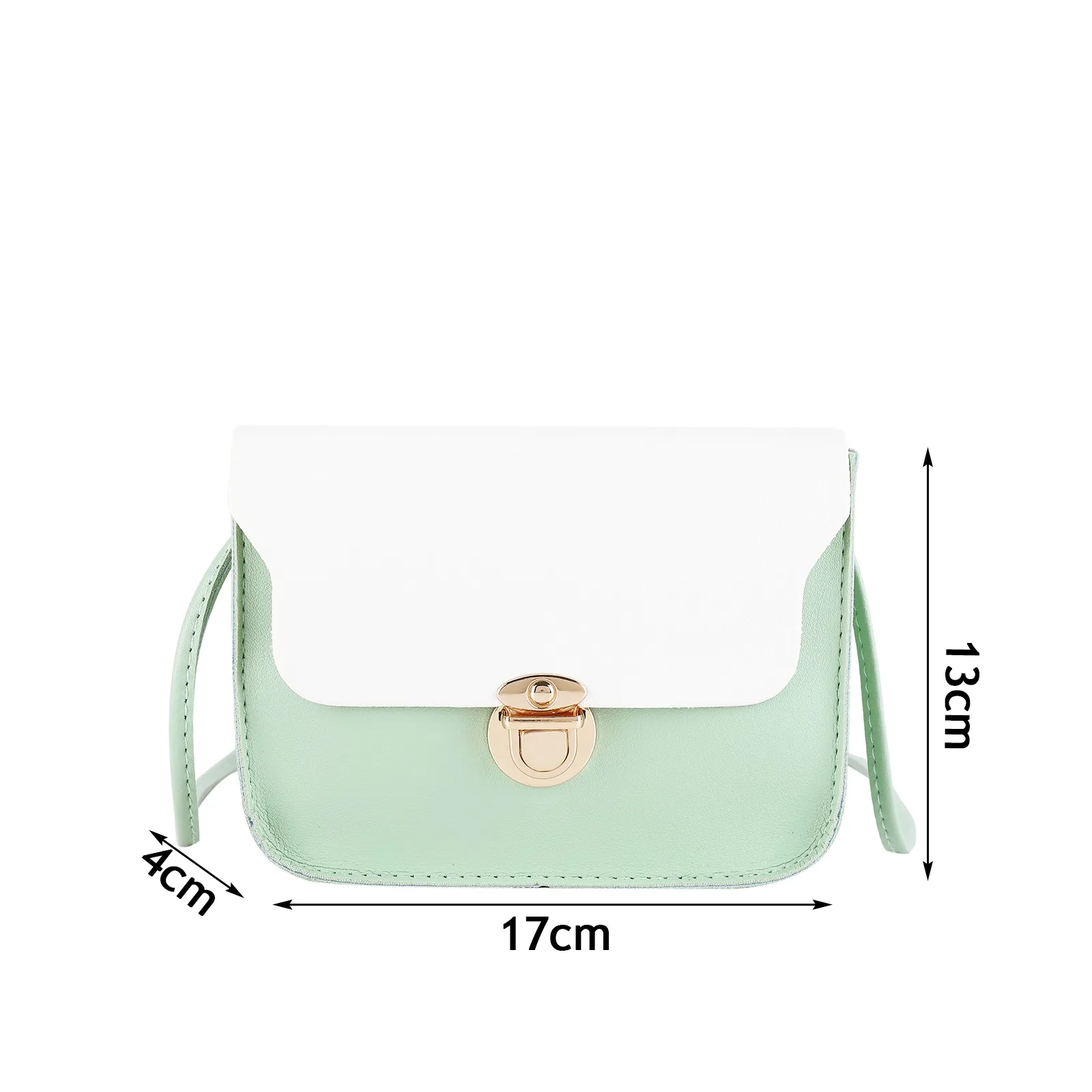 

Panelled Mini Flap Cover Crossbody Bag Women Bags Handbag Leather Small Shoulder Bags for Woman Handbags Phone Coin Bag