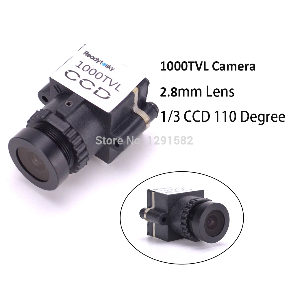 FPV Mini 1000TVL 1/3 CCD 110 градусов 2 8 мм объектив камера NTSC PAL переключаемый 5 20 в для камеры
