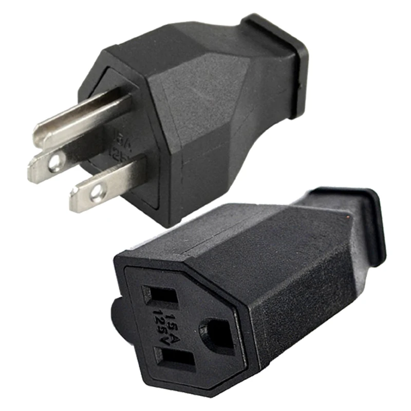 Черный ce медь Американский L5 15R женский проводки Мощность штекер 3p Elcectrical сетевое