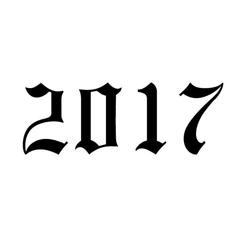 2017 Кольца для мужчин и женщин из нержавеющей стали с номером года на заказ, розовое золото, серебро, открытое мужское женское кольцо, модное обручальное свадебное ювелирное изделие - Цвет основного камня: 2017
