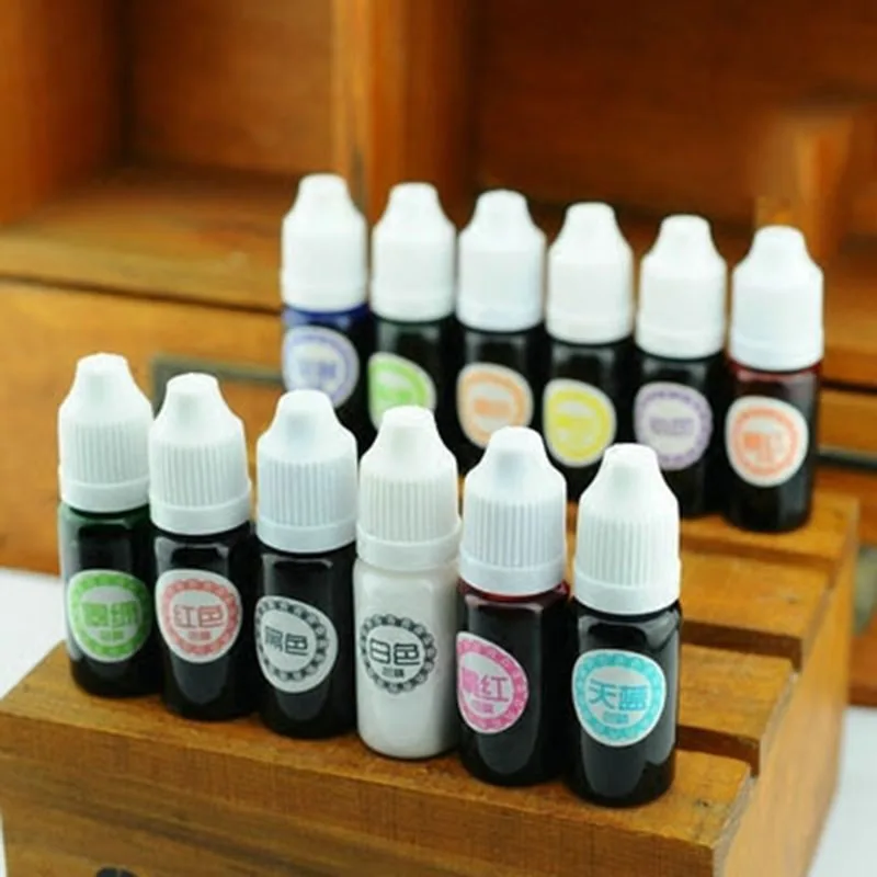 1 шт. УФ смолы клей Пигмент Цвет жидкий окрашивающий КРАСИТЕЛЬ DIY ювелирных