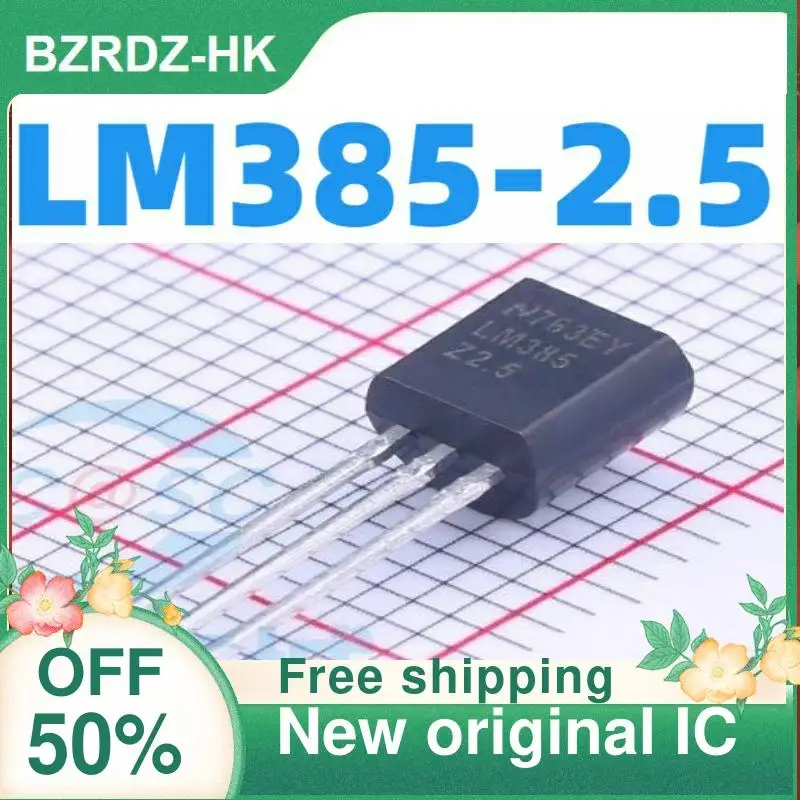 2-10PCS/lot LM385Z-2.5 LM385-2.5V LM385B25 TO-92 New original IC