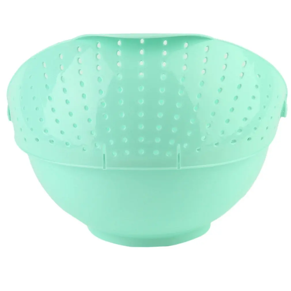 3 в 1 раскладушка риса фруктов овощей мыть сито кухонный инструмент фрукты/миска