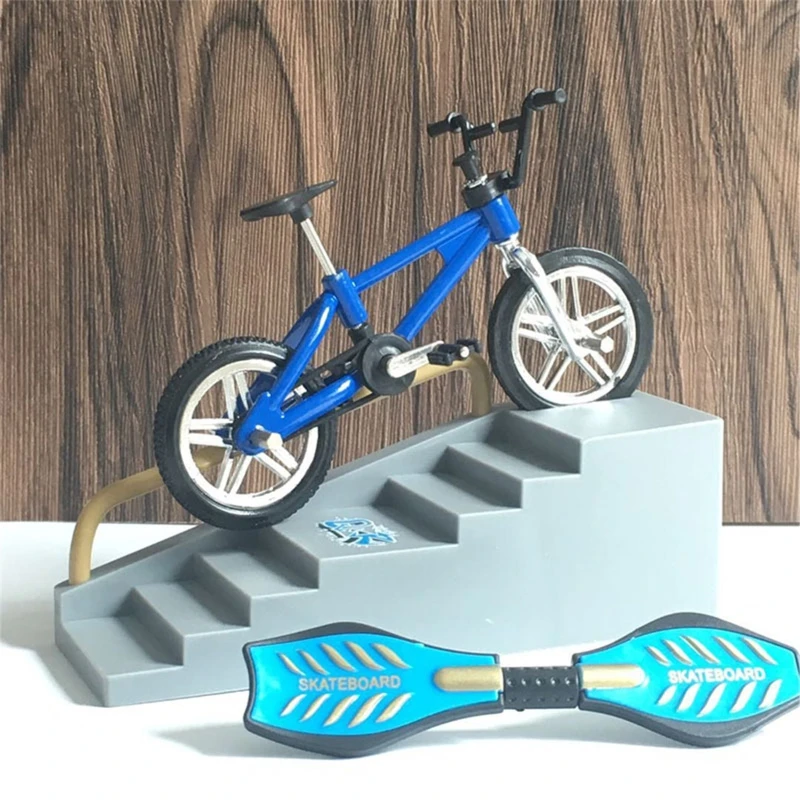 

Mini Scooter Two Wheel Scooter Children's Educational Toys Finger Scooter Bike R9JD