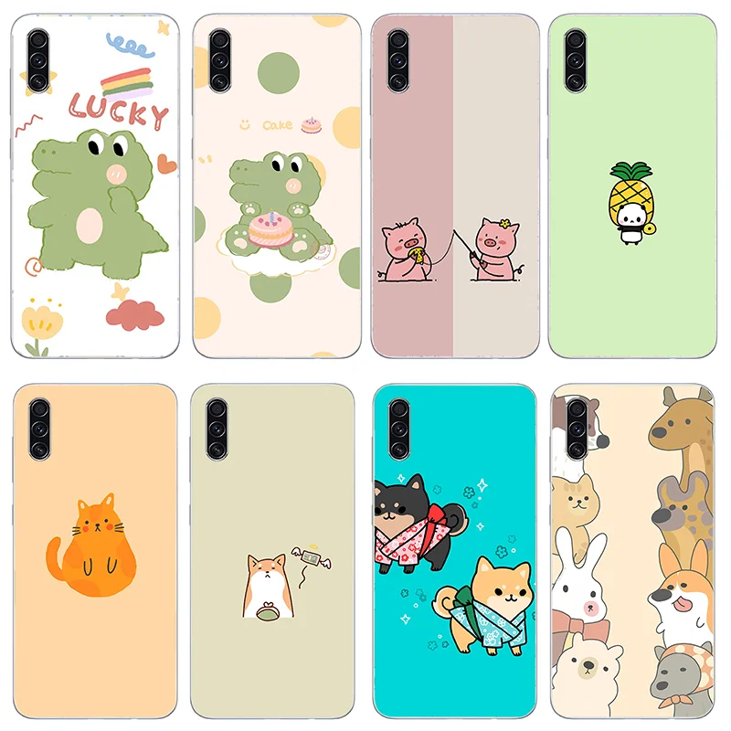

Чехол для телефона Xiaomi mi 9 lite redmi K30 K40 7A 8A 9A 9C, чехол-подставка с мультяшным котом, собакой, динозавром, искусственная кожа, 8T, 7, 8, 9, 5 Pro, чехол