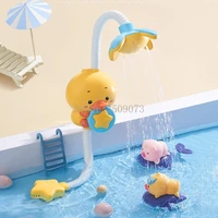 bath toys electric dock lion water spray for kids baby bathroom bathtub faucet shower toy strong suction cup water game toys