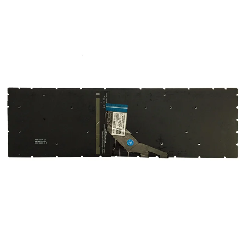 Новая клавиатура для ноутбука HP Pavilion 15-da0074nr 15-da0076nr 15-da0077nr 15-da0078nr серебристо-черная