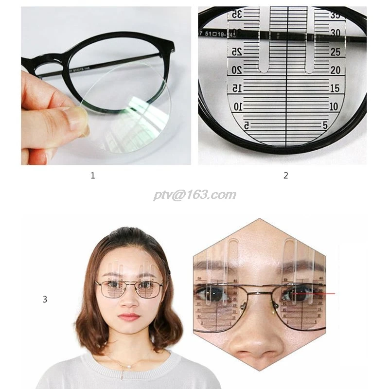 Оптическая линейка PH прибор для измерения высоты зрачка оптометрический