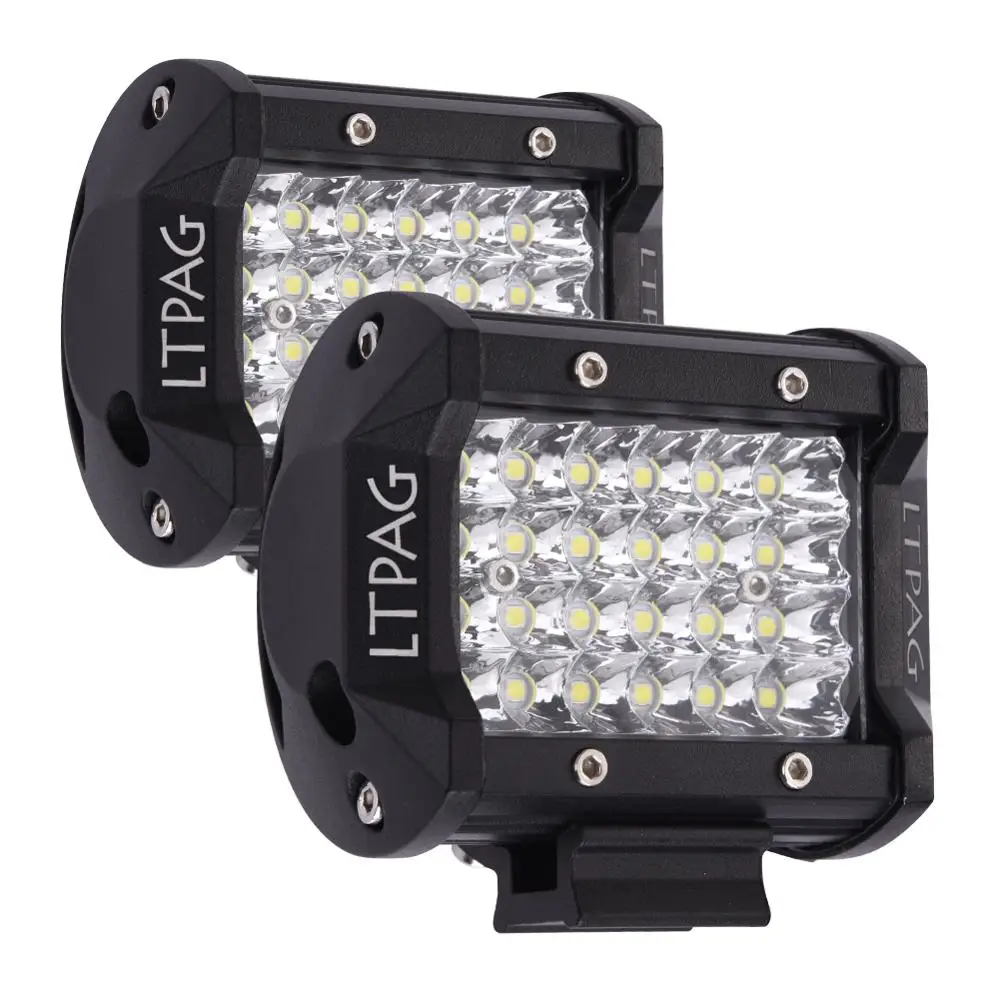 1 шт. 72 Вт круглый Водонепроницаемый точечная Светодиодная рабочая лампа луч