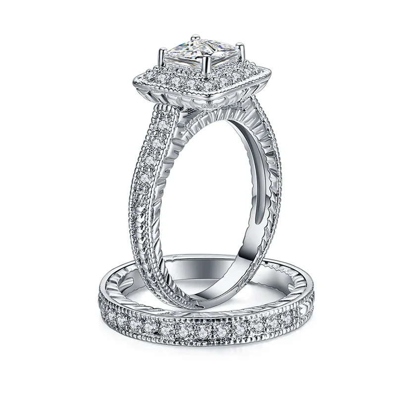 Новое высококачественное инкрустированное цирконием кольцо от Swarovski