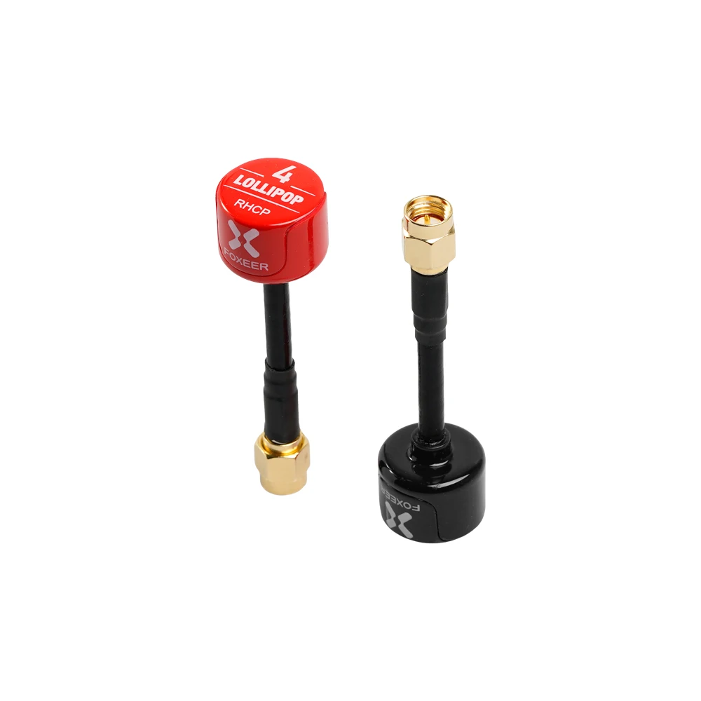 Foxeer-antena para Dron teledirigido Lollipop V4, Omni, 5,7G, 2.6DBI, RHCP, LHCP, SMA, MMCX, RHCP, UFL, Super Mini, 2 uds.-3