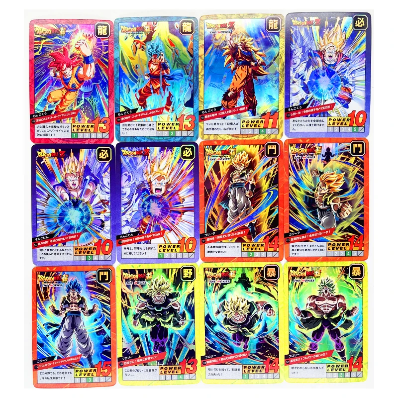 54 шт./компл. Dragon Ball Z GT Burst No.3 суперсайянские герои Боевая карточка ультра инстинкт
