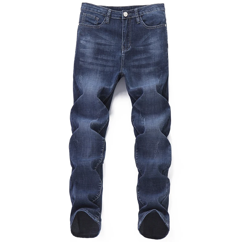 

High-End New Men's Jeans Cotton Slim Elastic Italy Eagle Brand Fashion Business Trousers Classic Style Spring Denim Pants