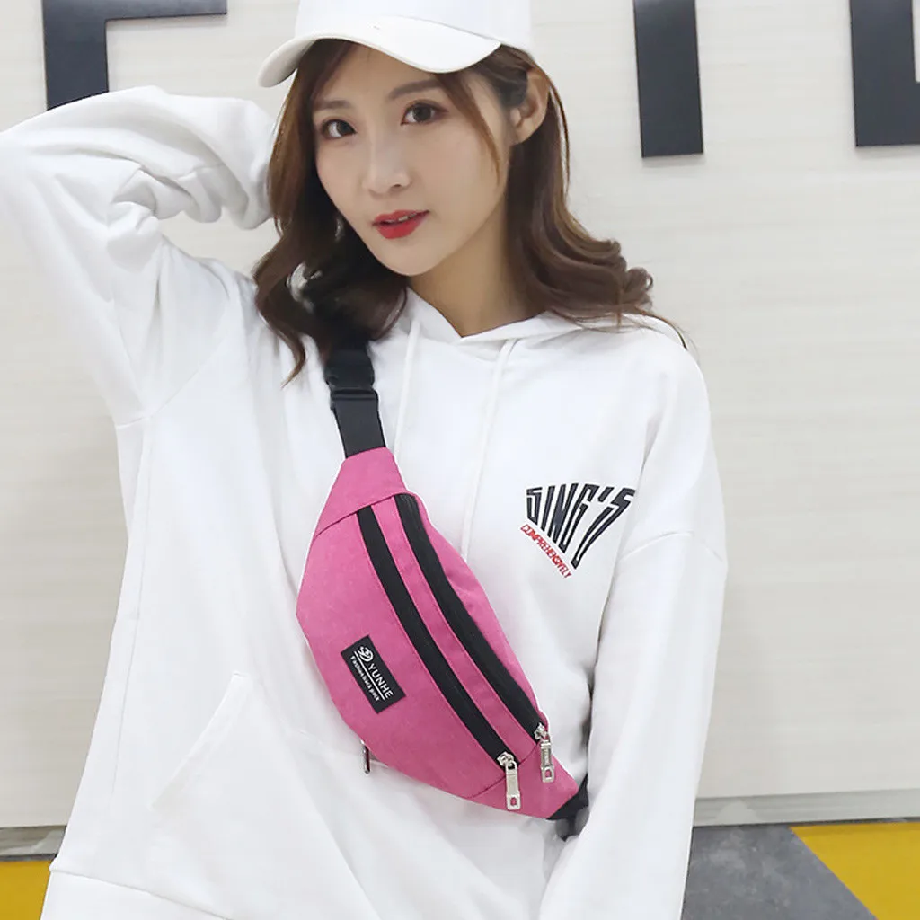 Нагрудная сумка для отдыха поясная уличная спортивная через плечо забавная