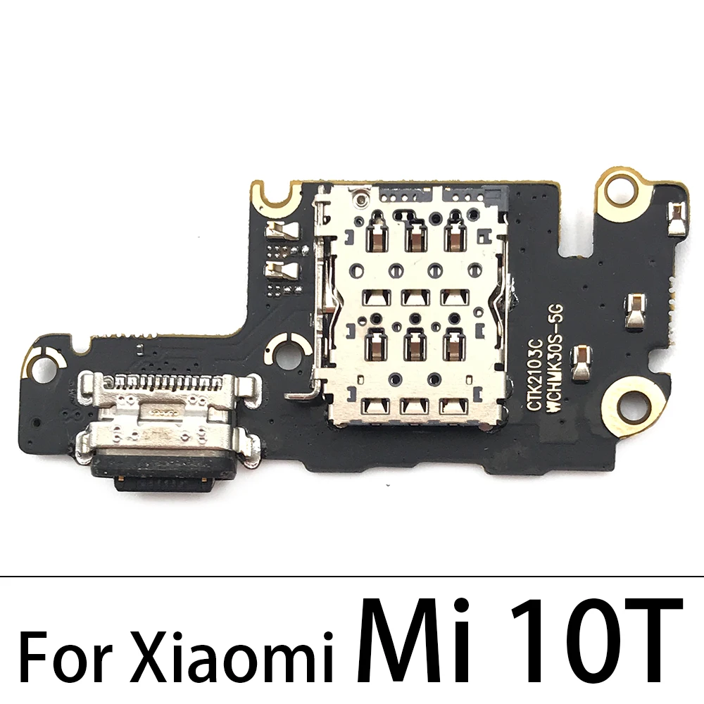 10 шт./лот гибкая печатная плата harger для Xiaomi Mi 9T 10T Redmi K20 Note 8 Pro USB-порт док-станция
