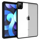 Прозрачный чехол для Apple iPad Pro 11 2020, противоударный Прозрачный чехол для планшетов iPad Pro 12,9 дюйма, 2020 акриловая задняя крышка