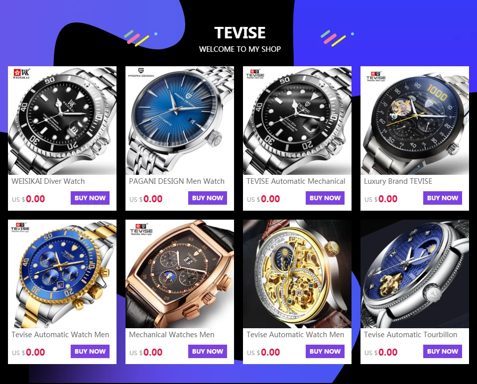 Tevise автоматические Tourbillon механические часы водонепроницаемые часы мужские роскошные Брендовые спортивные мужские часы с автоматическим подзаводом Relogio Masculino