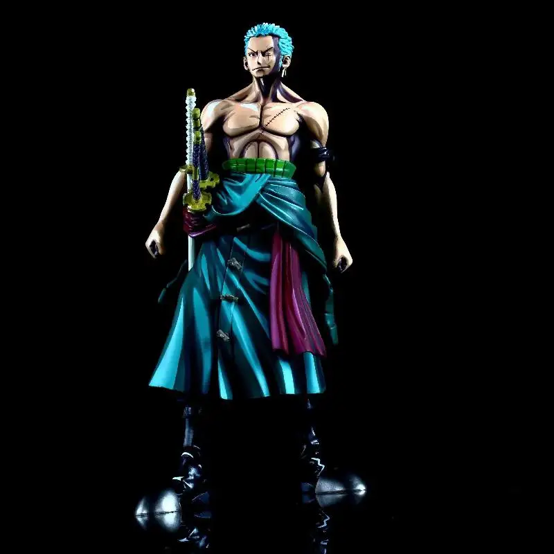 

Горячая Распродажа японское аниме One Piece роророноа Зоро фигурка настольное украшение ПВХ ручной работы анимационная модель крутая трюковая...