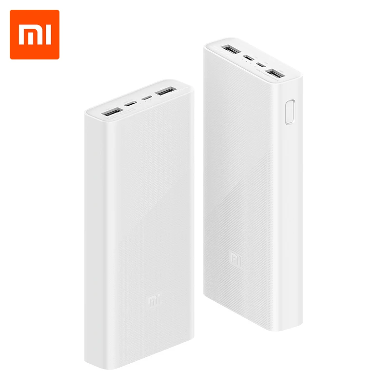 Xiaomi power Bank 3 PLM18ZM 20000 мАч 18 Вт Двусторонняя Быстрая зарядка тип-c микро Входное зарядное устройство для iPhone 11 Pro XR X для samsung