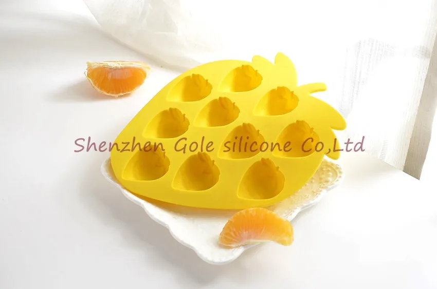 100 шт./лот вечерние формочки для напитков ледяной поднос в форме клубники кубик