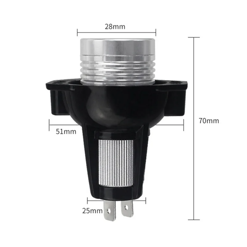 

Automobile Fog Lamp Decorative Lamp Waterproof And Rust Proof Automobile Work Lamp Headlamp Accessories Q
