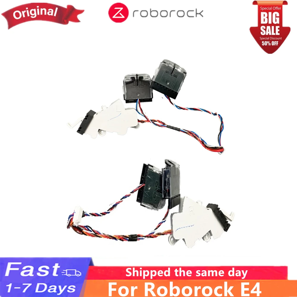 

Новинка 100%, оригинальный робот-пылесос Roborock E4 E40, запчасти для робота-пылесоса левого и правого скалы