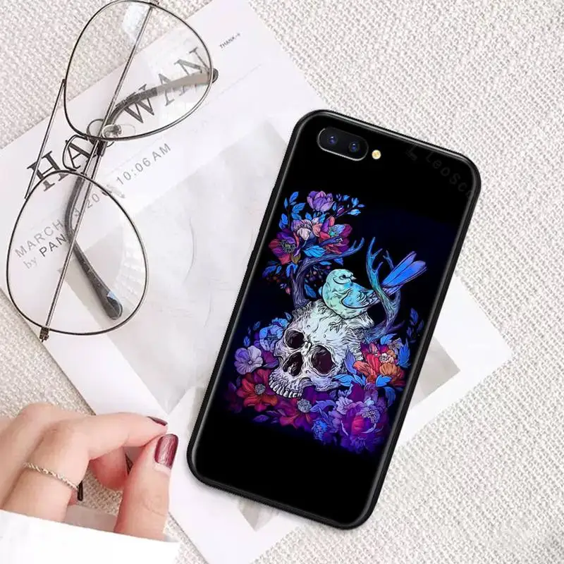 

Skull tide avant-garde rock Phone Case For OPPO A ax 3 5 3 37 57 59 37 73 75 83 71 2018 11 1k s PRO Cover Funda Shell