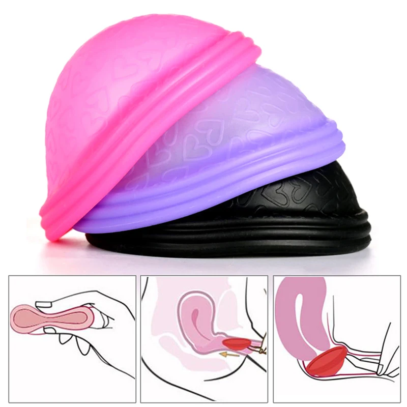 

1 шт., многоразовые силиконовые плоские диски для женщин