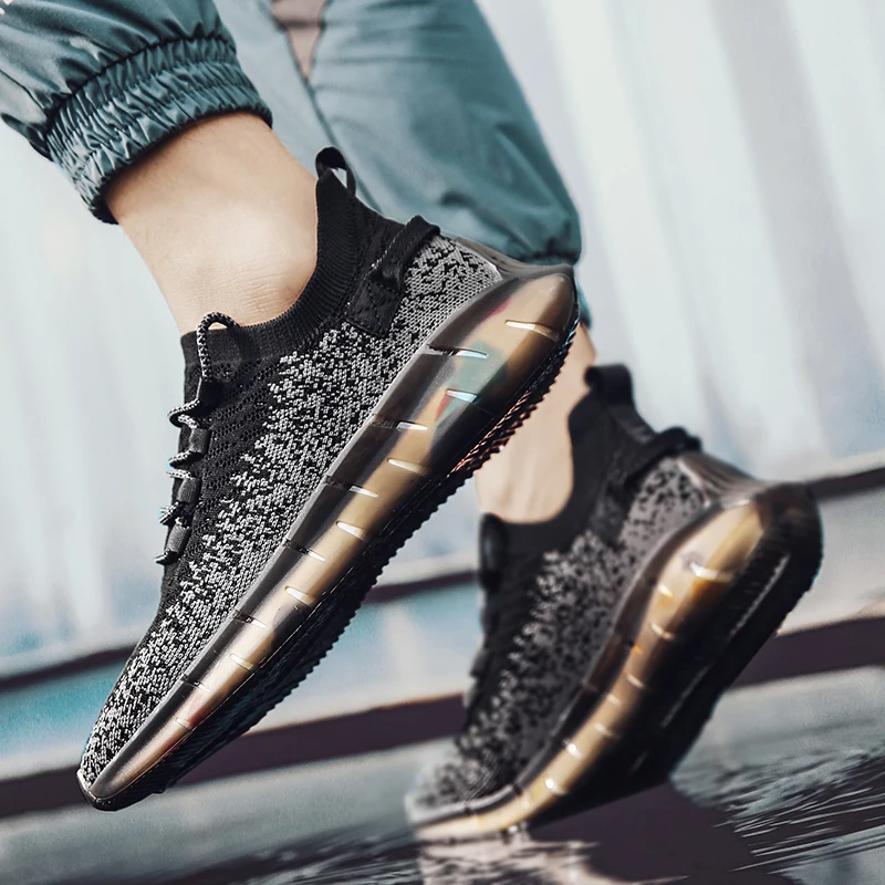 

aire sneakers slip shoes sneaker low mens summer lightweight classic white masculino for breathable on race human footwear man