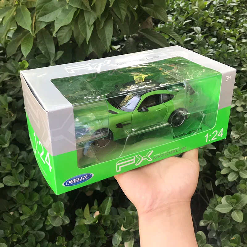 WELLY 1:24 новинка Mercedes Benz AMG GT спортивный автомобиль моделирование сплав модель
