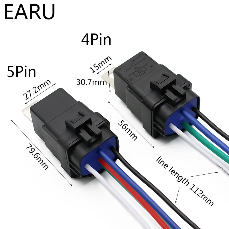 Автомобильное автомобильное реле герметичное водонепроницаемое со встроенным