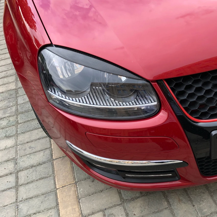 Автомобильные фары наклейки на веки Накладка для Volkswagen Golf 5 MK5 аксессуары
