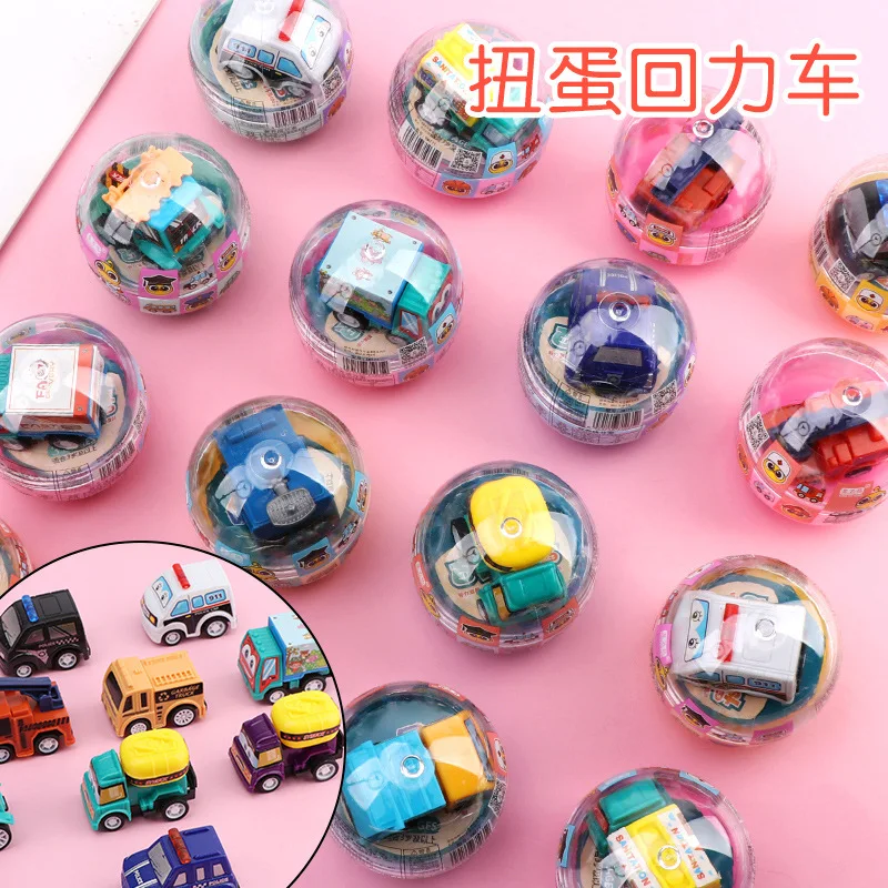 

Игрушечная капсула, игрушечная машинка, инженерный автомобиль, милая мультяшная машинка, детский подарок на день, игрушки, детская коробка ...