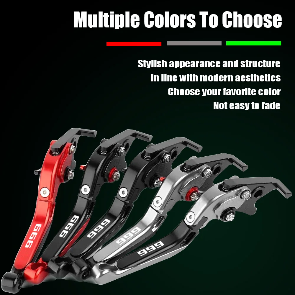 Регулируемые выдвижные складные рычаги тормозной муфты с ЧПУ для Ducati 999 / S/ R 2003 2004