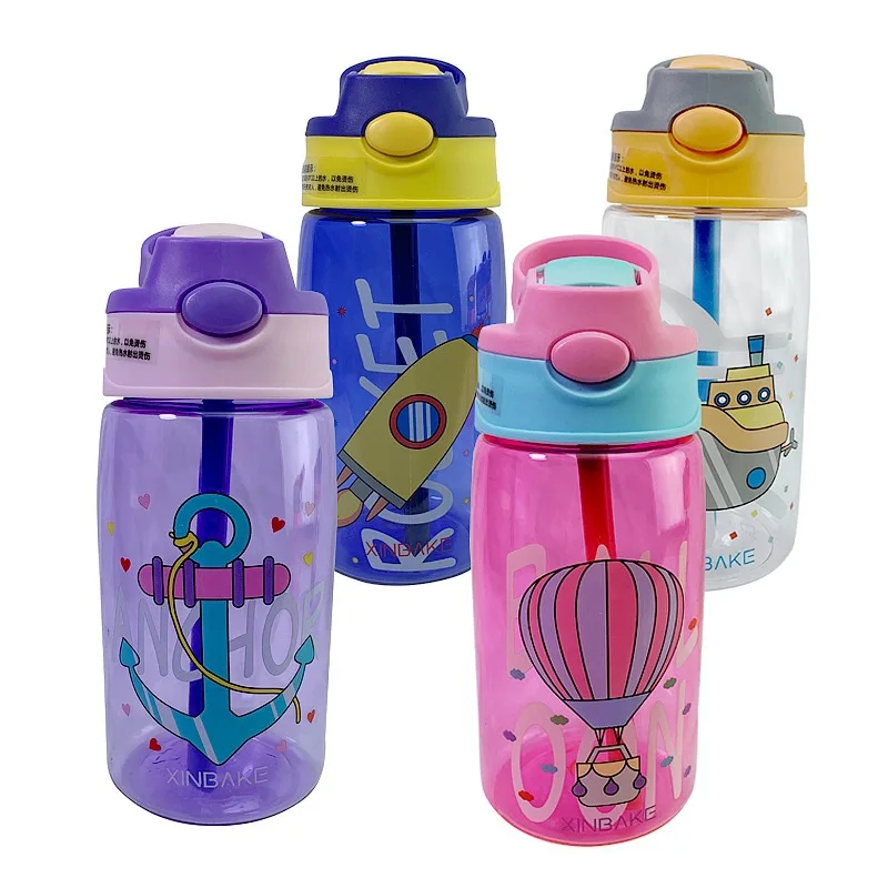 BPA бесплатно дети милая детская бутылка для воды чайник мультфильм напиток