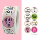 50-500 шт. 1 дюйм винтажные наклейки для детей ручной работы круглые рождественские коробки для карт упаковочные этикетки уплотнительные наклейки Декор Канцтовары