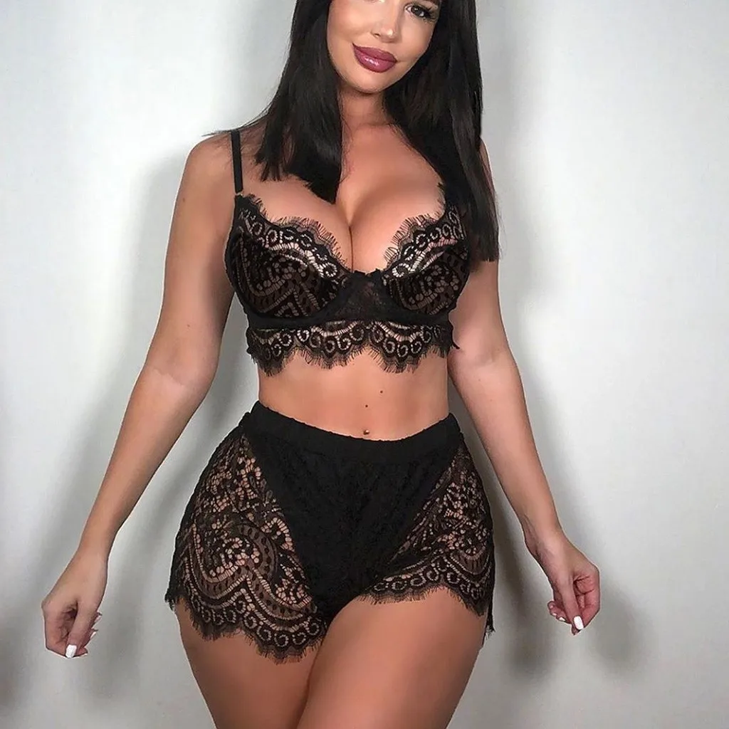 

Sexy Lingerie Plus Size Bra Set Porno Costumes Women Sexy Underwear Temptation Lace Erotic Lingerie Sexy Costumes Sleepwear