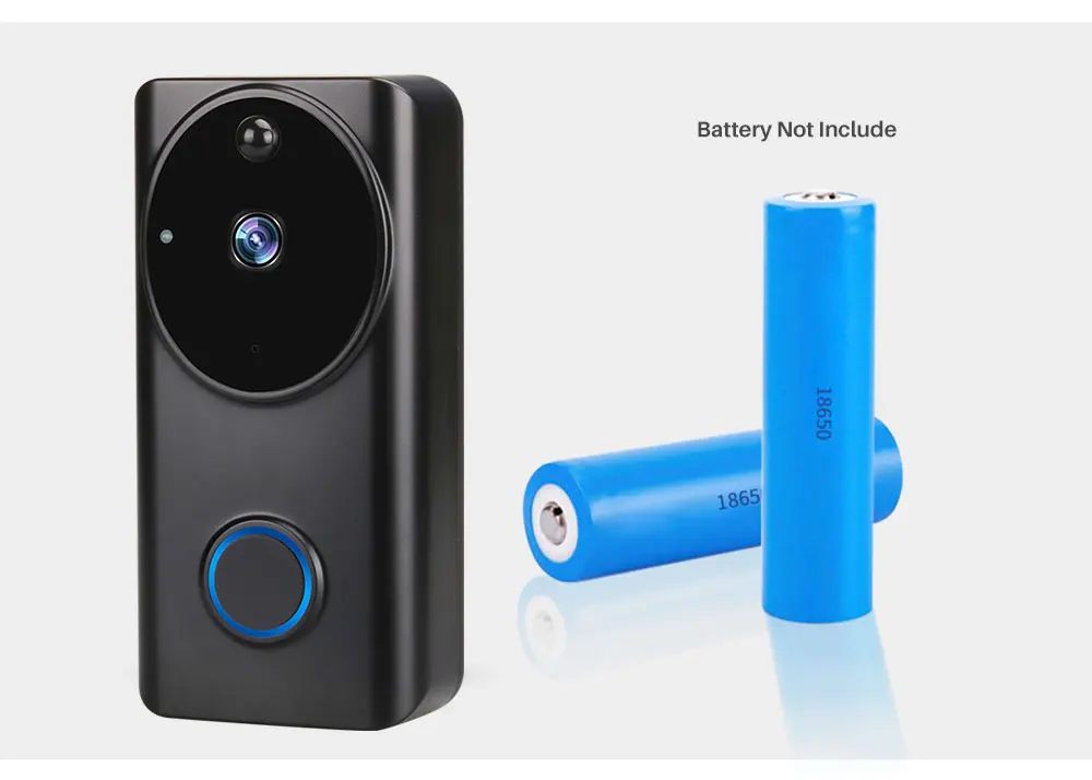 Умный Wi-Fi видео дверной звонок 1080P дверной Звонок камера двусторонняя связь движения PIR домашний монитор безопасности дистанционная запись видеодомофон