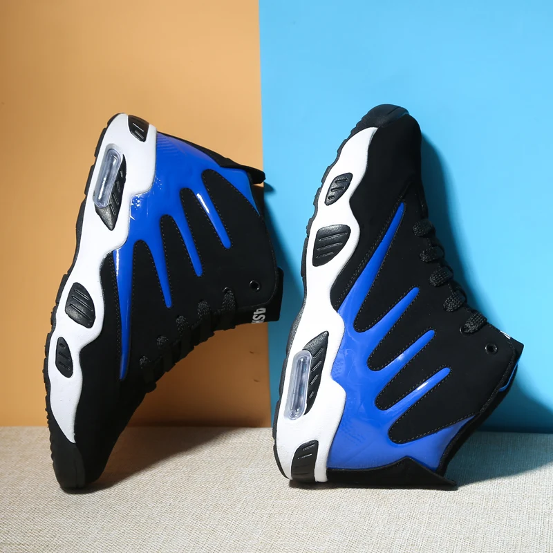 Air Cushion Jordan баскетбольные кроссовки Мужские дышащие противоскользящие ботильоны