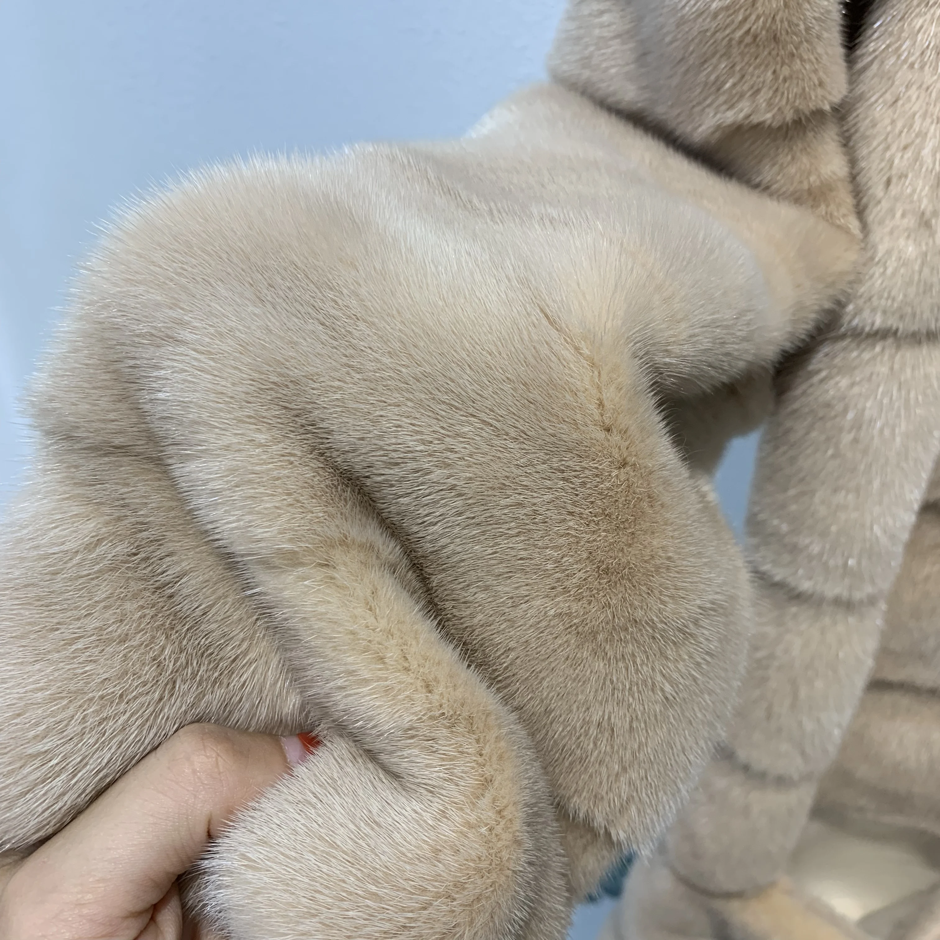 SQXR FUR real mink fur fashion jacket women Fur coat natural hot popular | Женская одежда