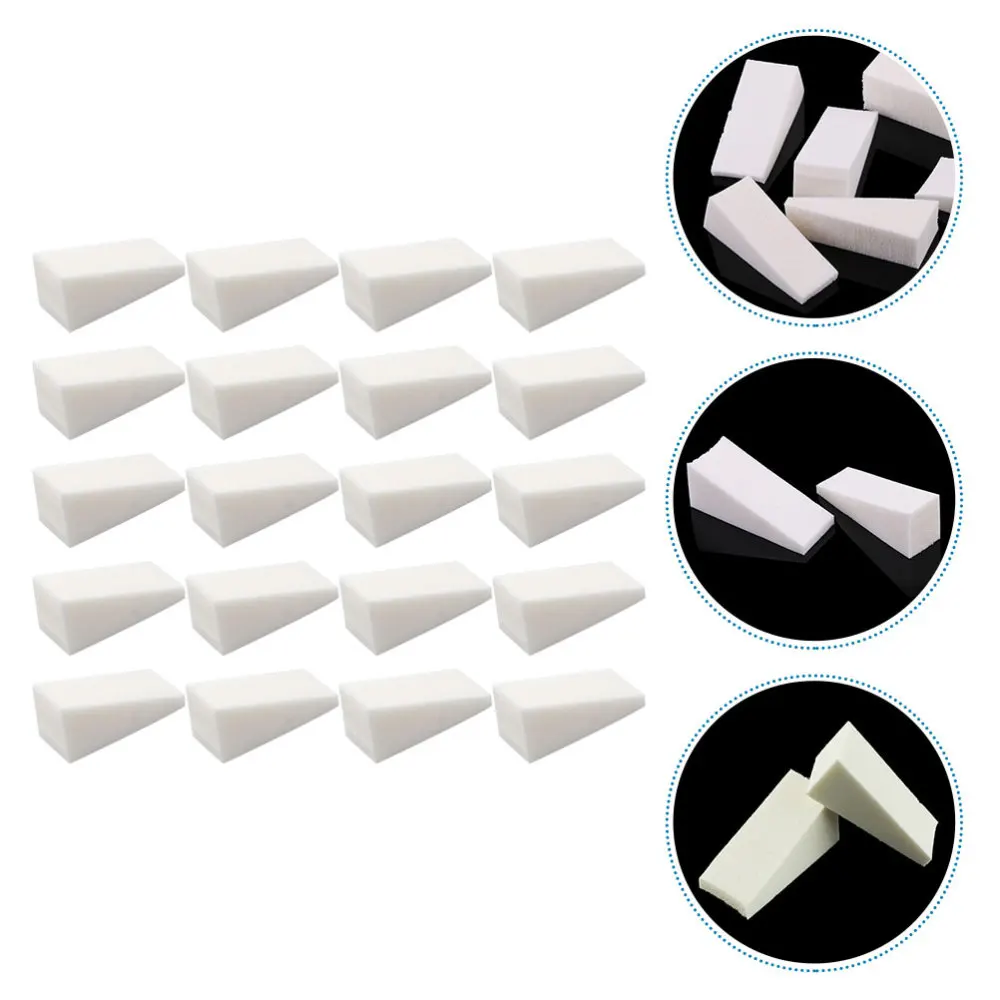

48Pcs Makeup Sponge Applicator Wedges Gradient Nail Art Sponge for Color Fade